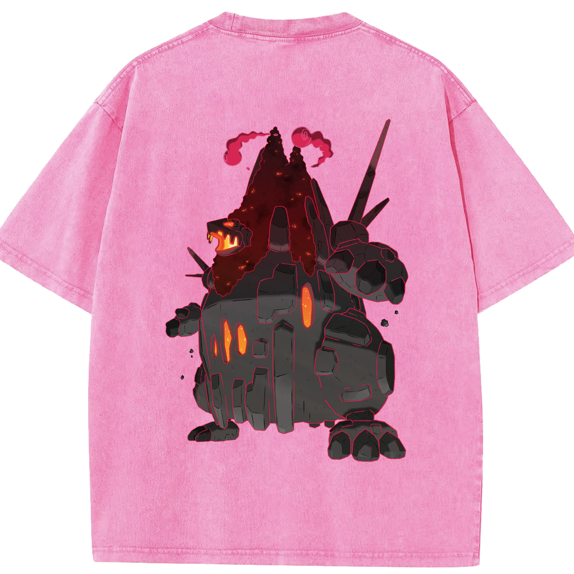 （画像用） ポケットモンスター Pokémon 綿100% ヴィンテージ風 半袖Tシャツ（背面プリント）